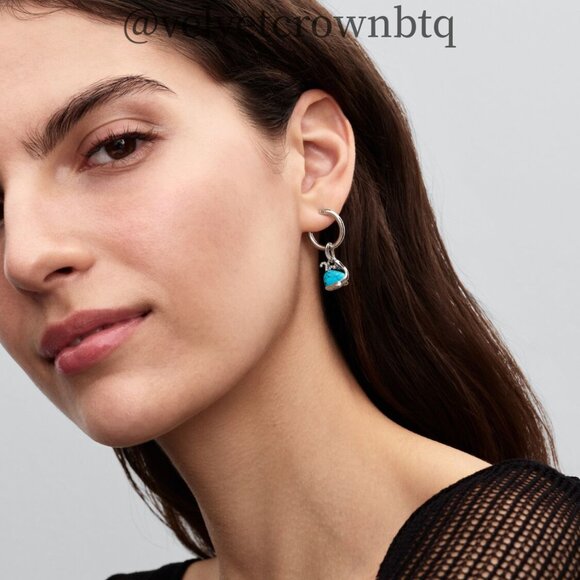 Pandora Turquoise-coloured Whale Dangle Charm - Picture 5 of 6